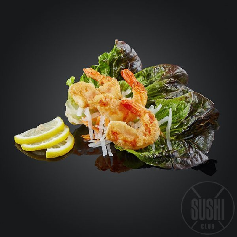 55. EBI TEMPURA SASHIMI 